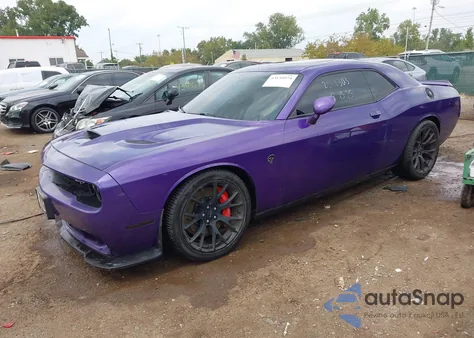 2016 Dodge Challenger Srt Hellcat из США, поврежденный, VIN 2C3CDZC93GH200445